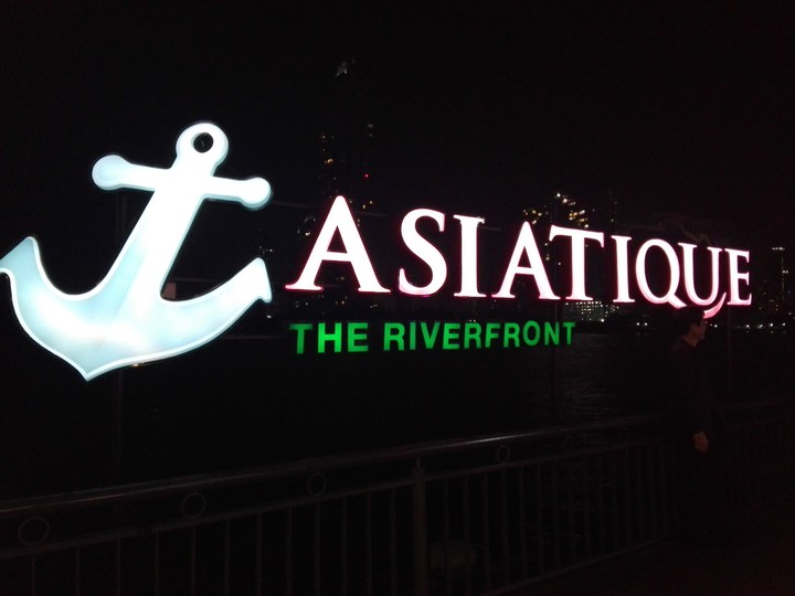 Asiatique The Riverfront is a large open-air mall in Bangkok
