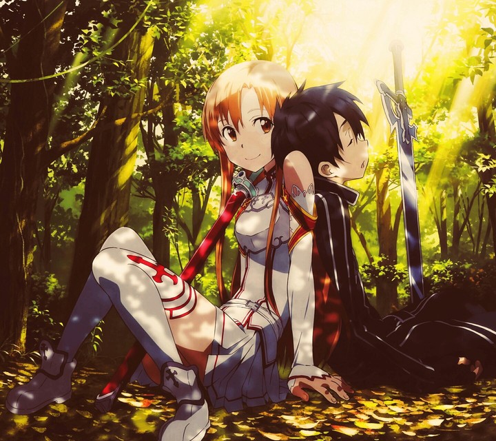 Asuna et Kirito