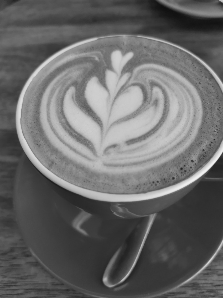 latte for the morning