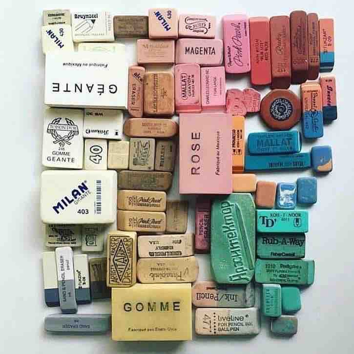 eraser collection