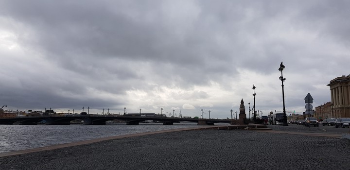 Прекрасное небо Санкт-Петербурга