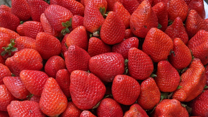 Strawberry are sweet ♥️?