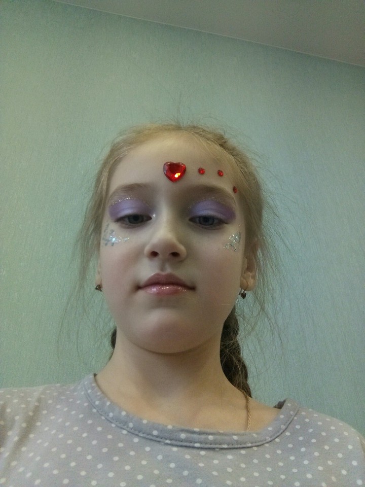 меня накрасили