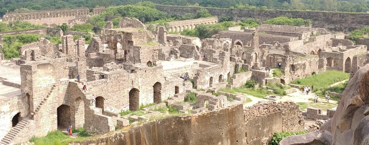 Golkonda Fort top view