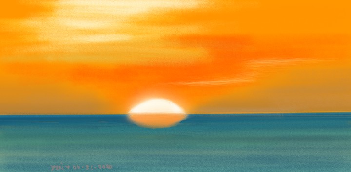 Tropical sunset
