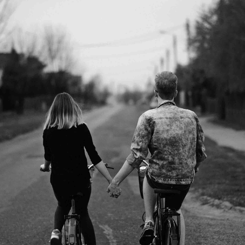 sky, bicycle桌布