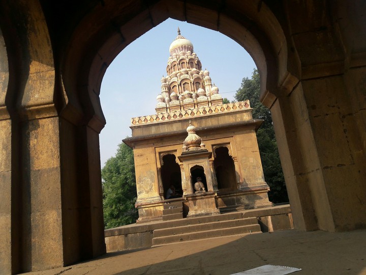 the framed temple