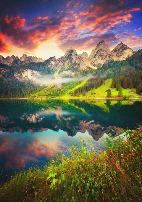 très beau reflet