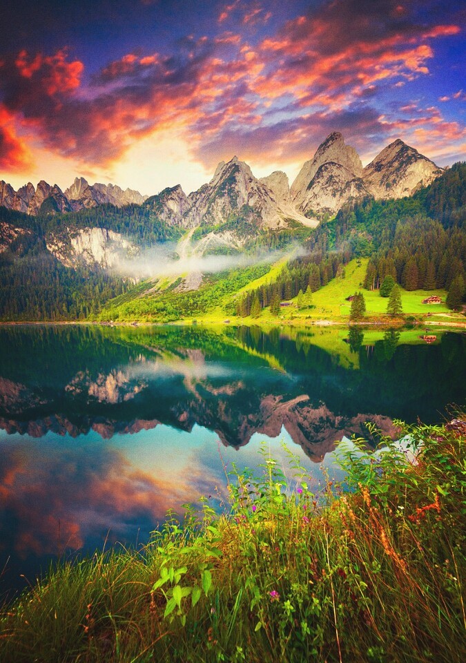 très beau reflet
