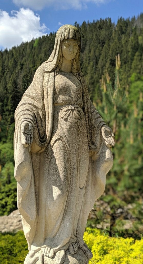 The statue