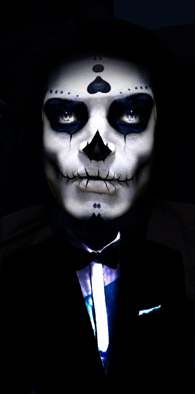 skull man wallpaper