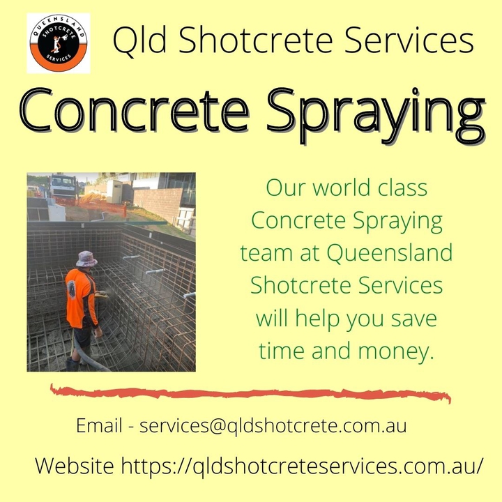 Concrete Spraying - Qld Shotcrete Services