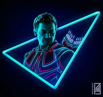 Hawkeye neon