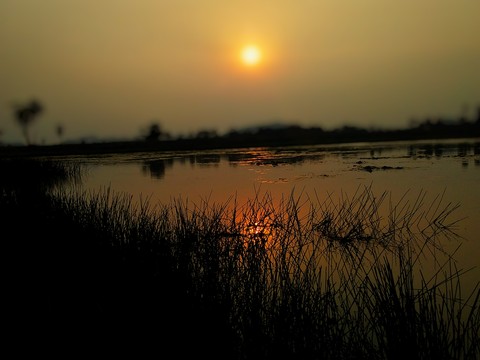 sun set