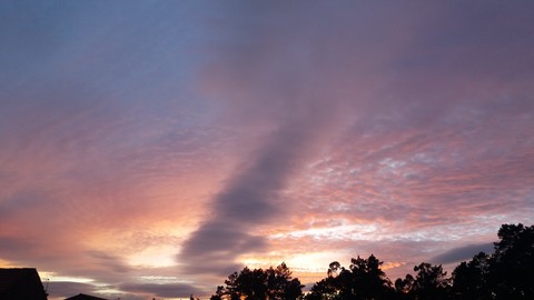 pink sky