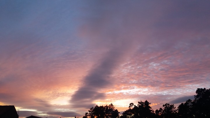 pink sky