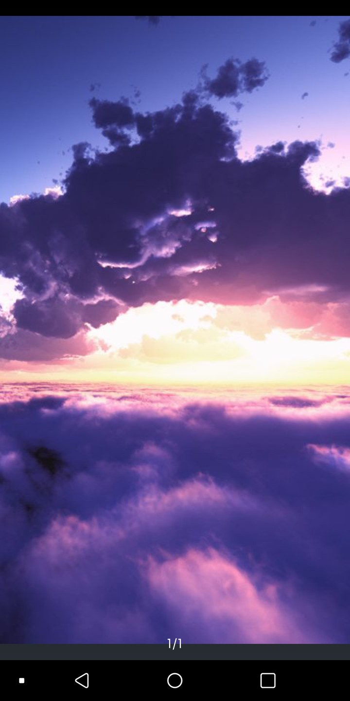 purple sky