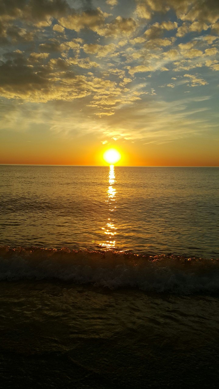 Sunrise Caspian Sea