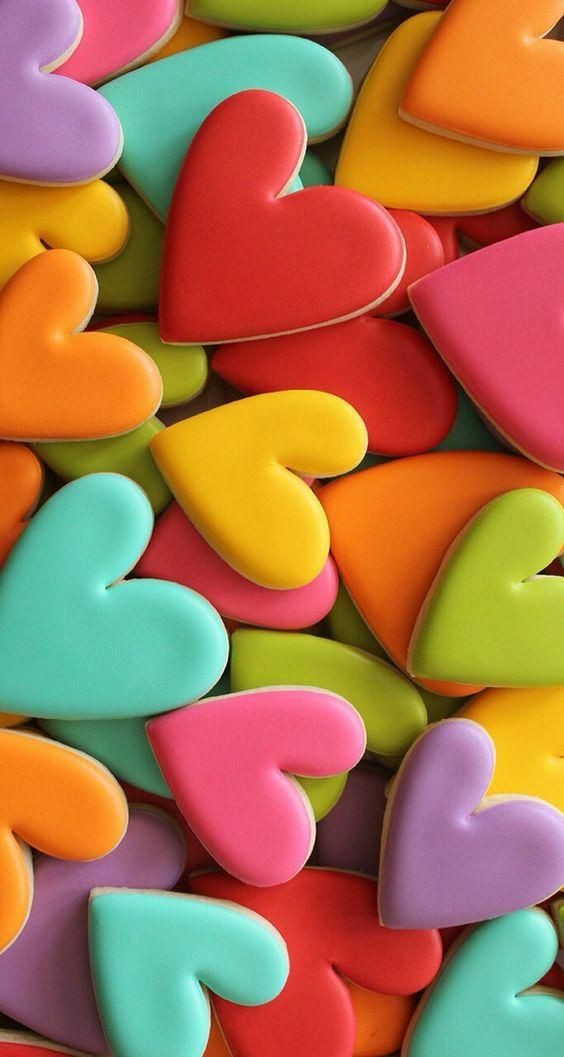 Colour hearts