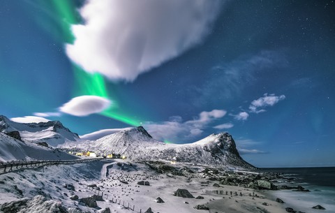 arctic, sky壁紙