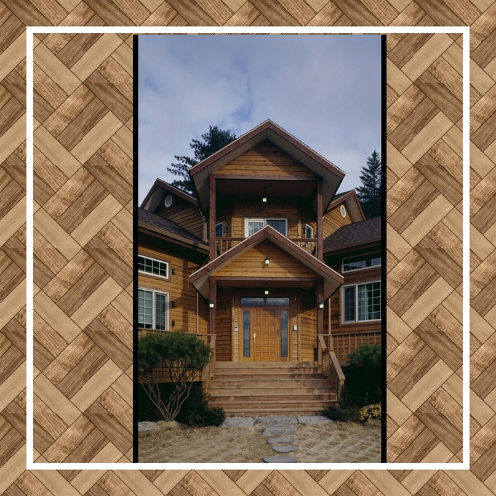 wood house