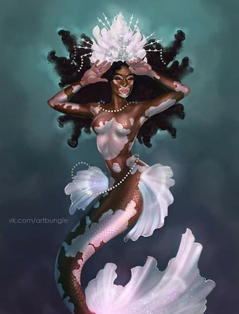 black mermaid