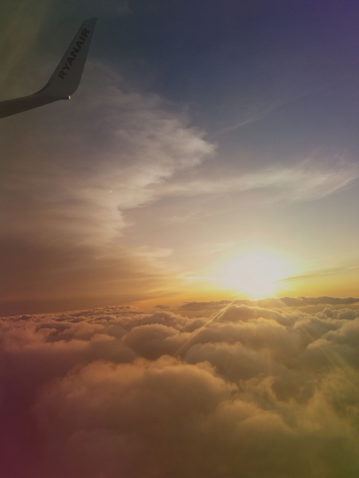 in the sky