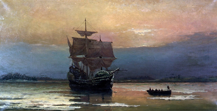The Mayflower Ship