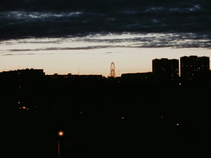 закат