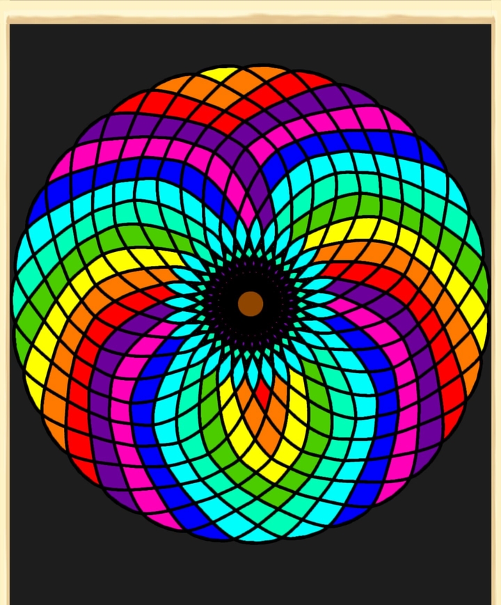 Mandala Rainbow Design