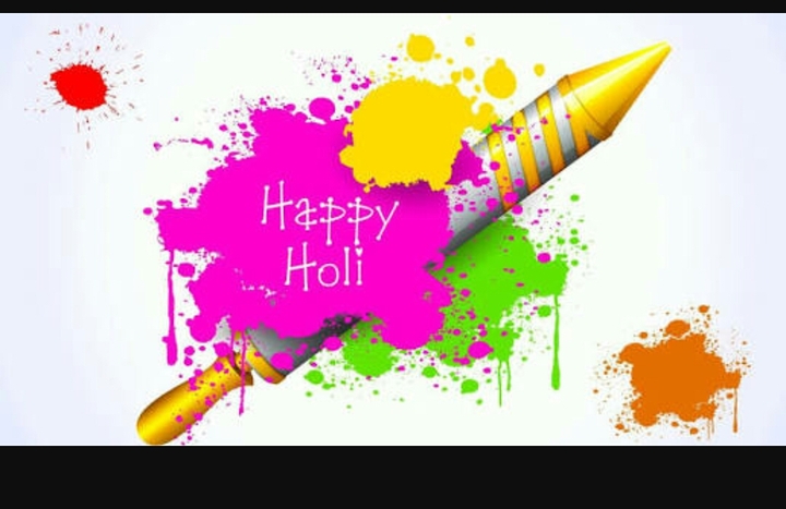 happy holi to everyone