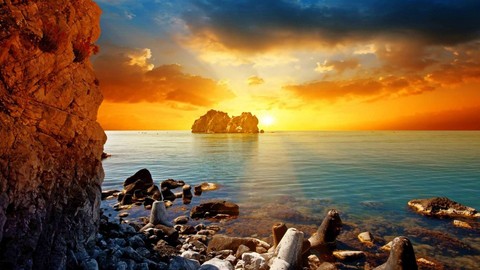 Fiery Sunset