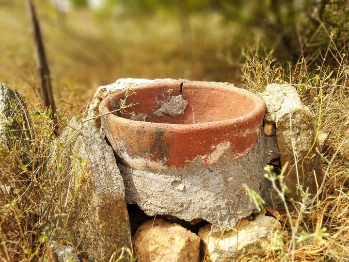 the water drain, ancient forms gone out