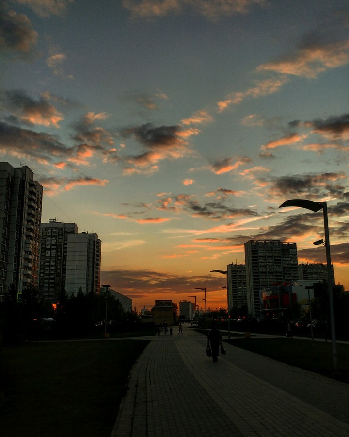 Москва.Россия. Лето.