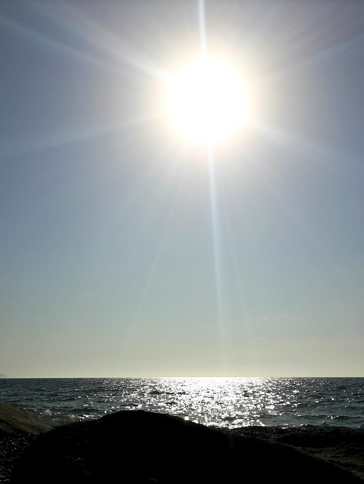 sun on the top