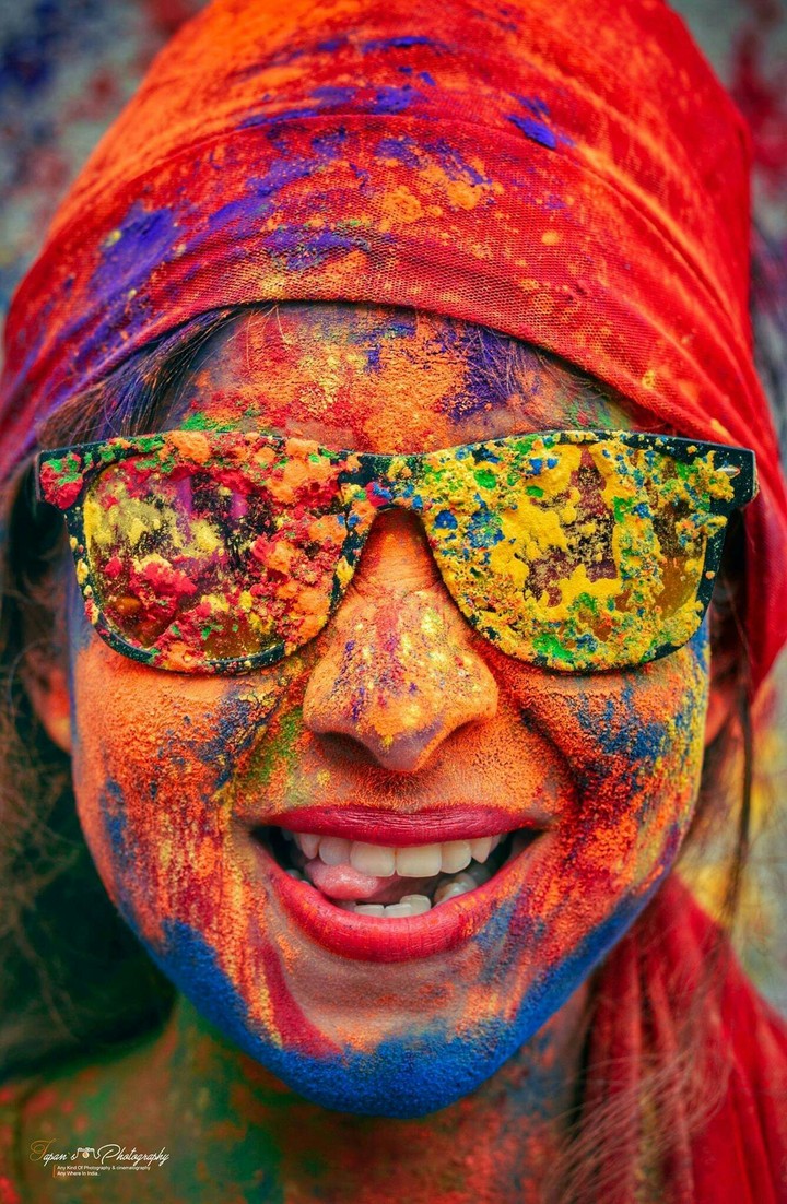 Holi happiness