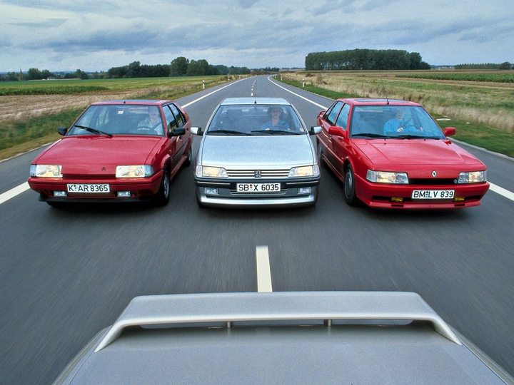 citroen and peugeot and renault and mercedes benz