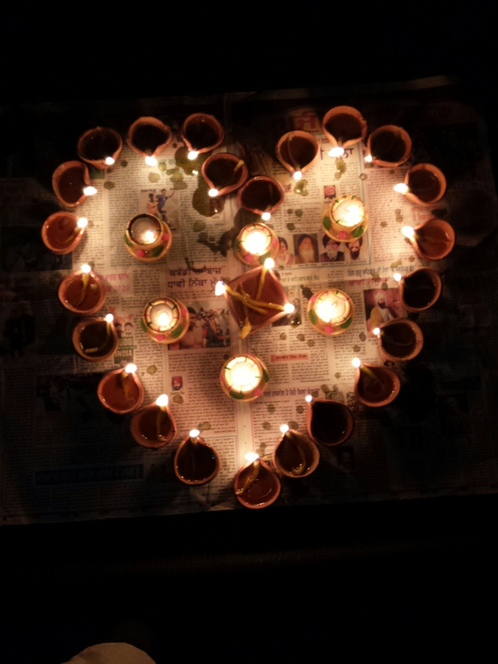 Diwali celebrating