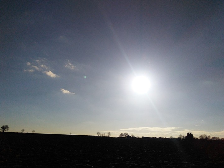 Countryside sun