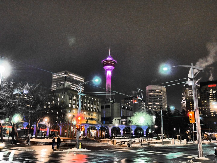 Calgary at Night