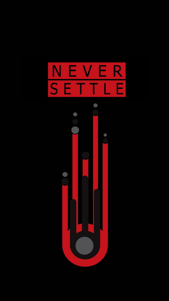 never settle