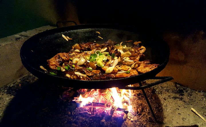 fuego nocturno