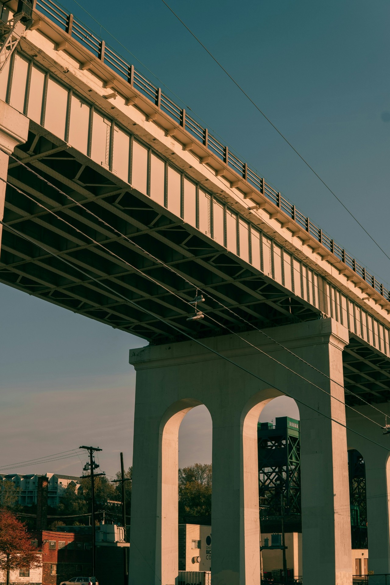 fondos de pantalla overpass, evening