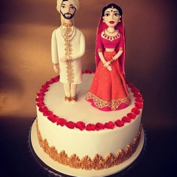 Indian wedding cake