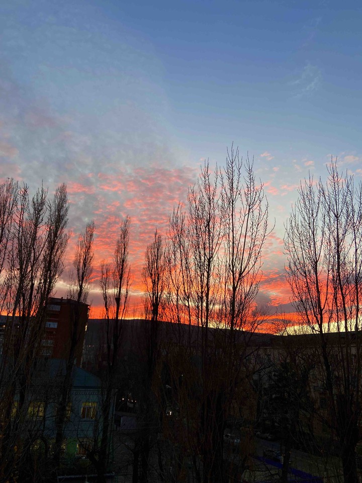 Fire in the sky
