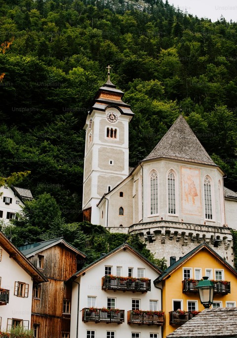 обои steeple, Village