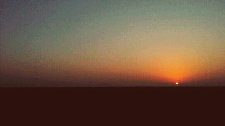 Sun Rising From Saudi Arabia