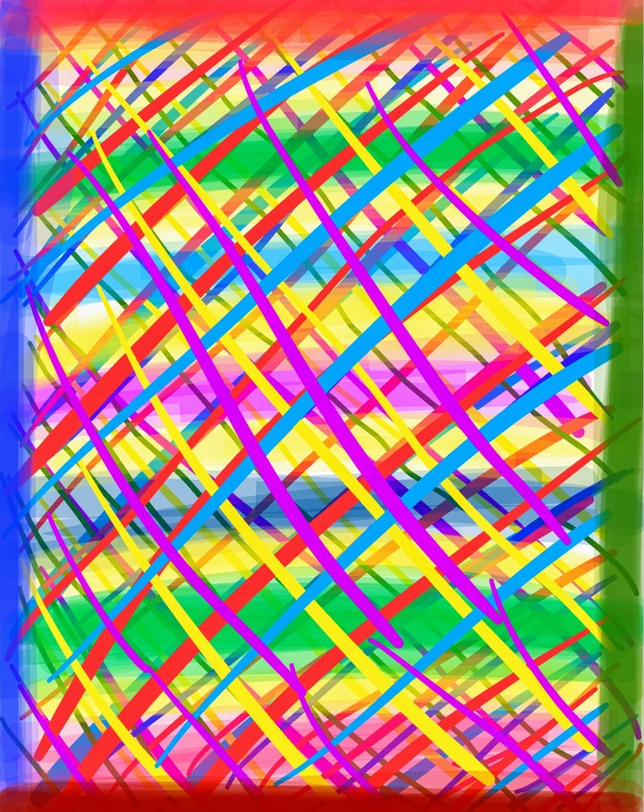 random straight line pattern