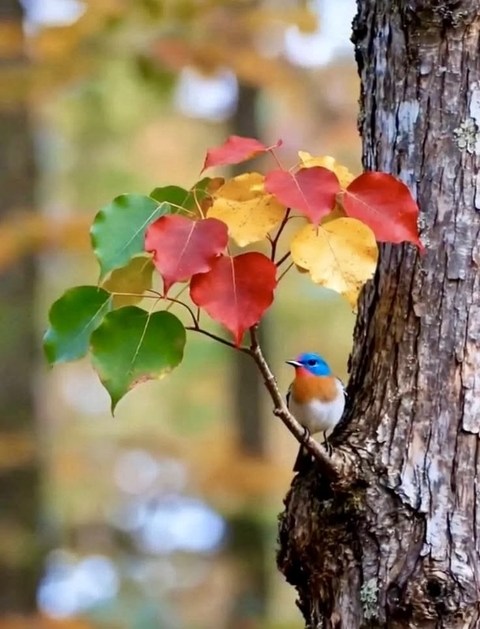 шпалери letter, bird