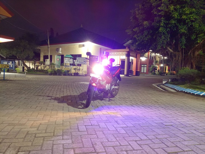 light at night